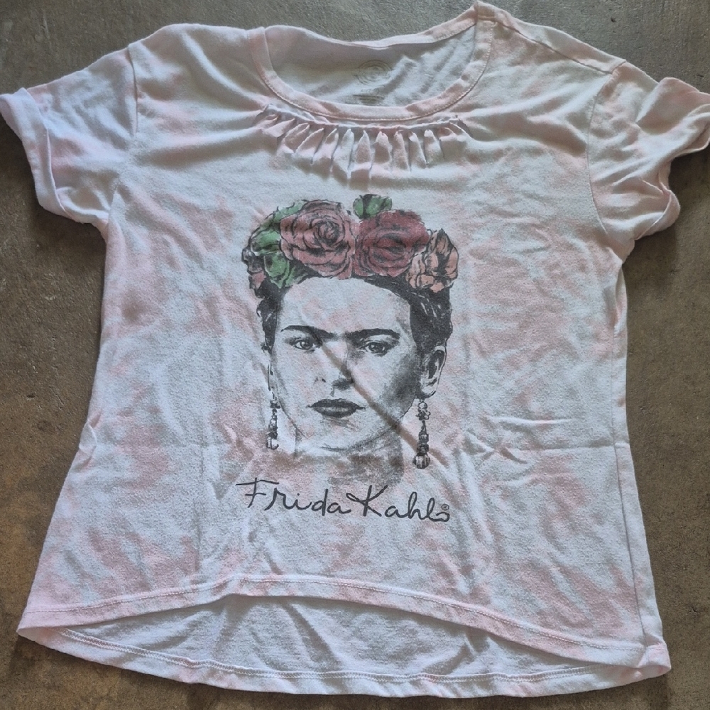 Pink Artistic Short Sleeve Tee